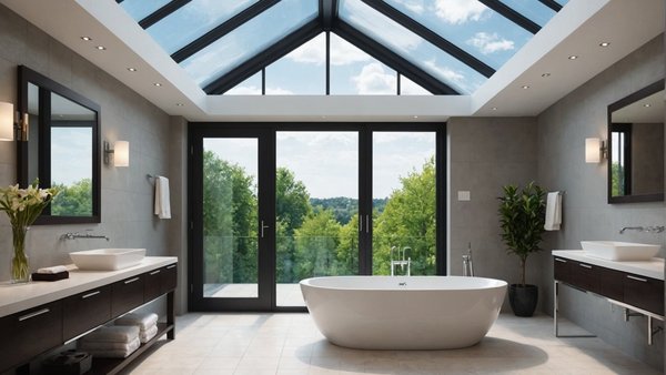 Verrière salle bain : Élégance et lumière assurées
